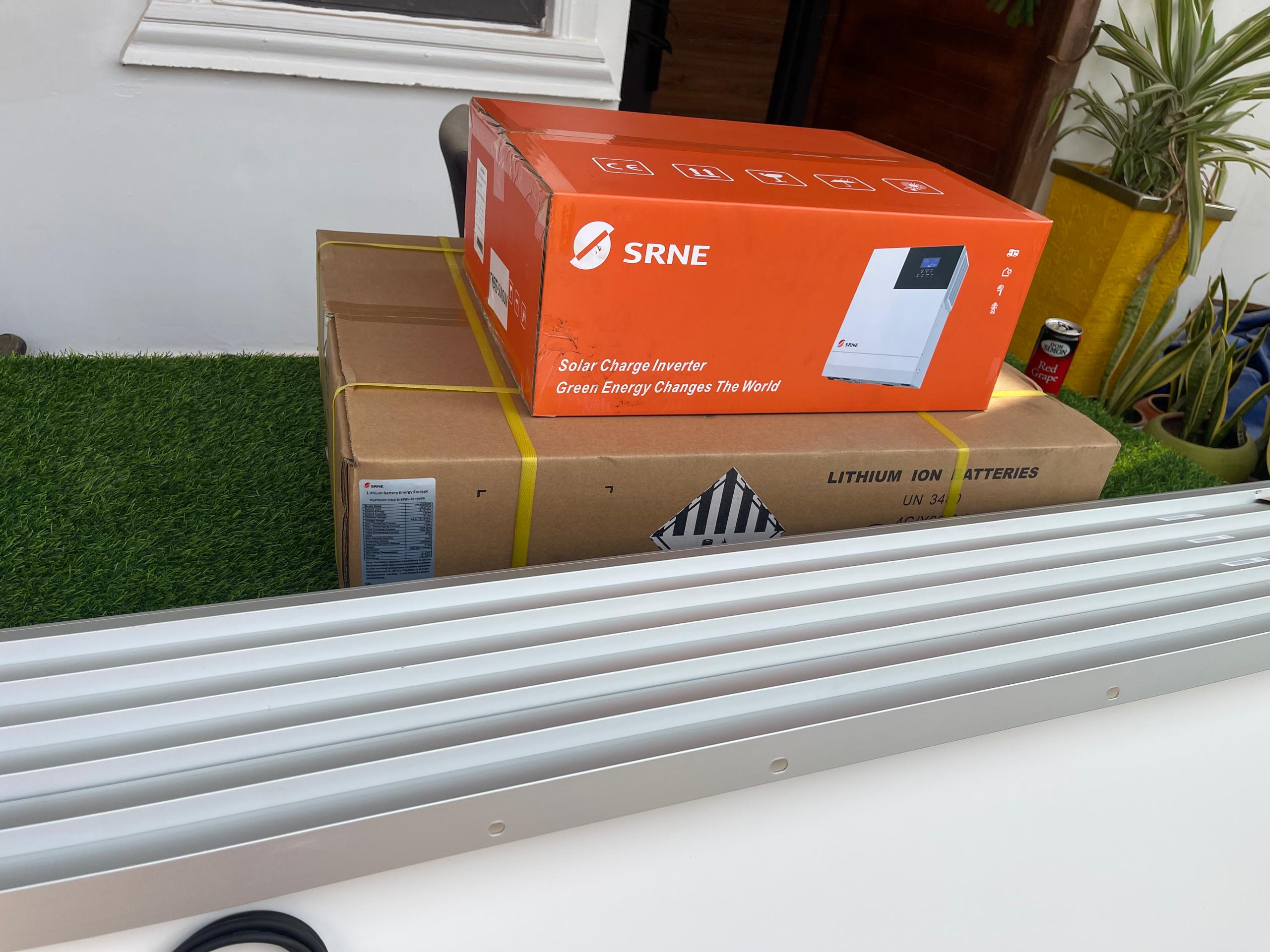 Quality solar equipment delivered