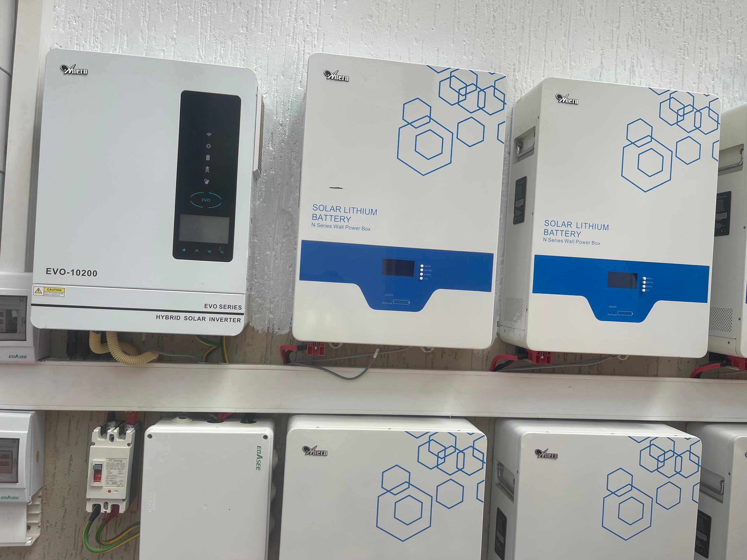 Inverters & lithium battery range